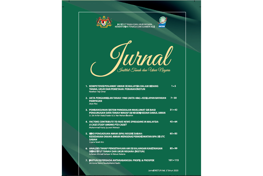 JURNAL INSTUN Vol.3 Tahun 2020